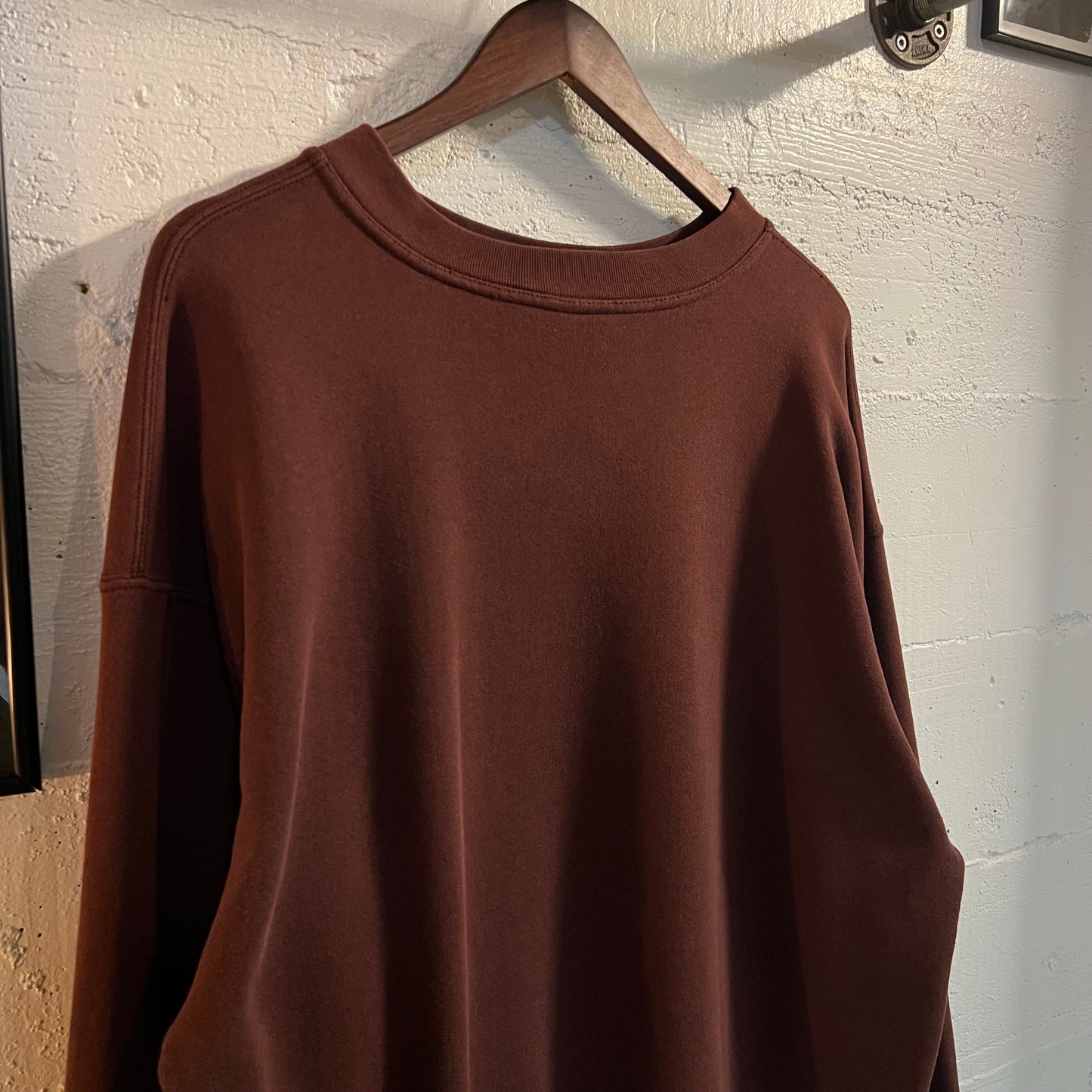 Vintage 90's Distressed Nike Embroidered Spellout Swoosh Logo Crewneck Sweatshirt - Size XL - Made In USA