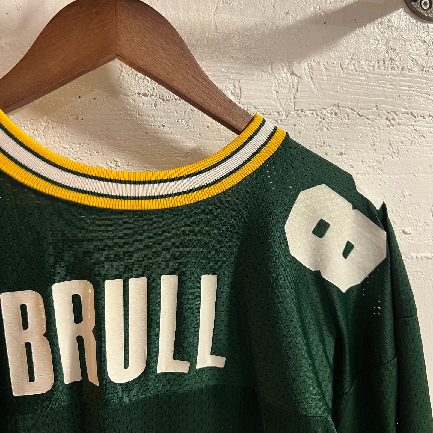 Vintage 90's Champion Green Bay Packers #84 Jersey - Size 44 (L) - Made In USA - Green/Yellow