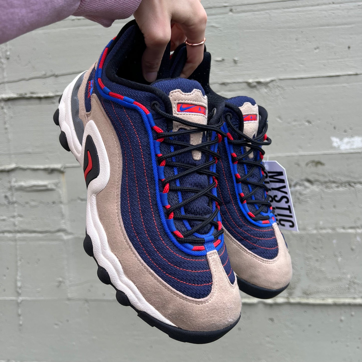 *Pre-Owned* Nike ACG Air Skarn 'Sand' (2019) - Size 9.5M/11W - Sand/Racer-Blue/Binary-Blue - CD2189-200