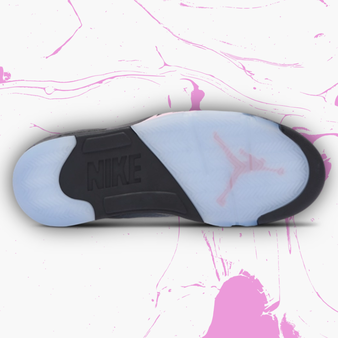 *New* Air Jordan 5 Retro '35th Anniversary' - Size 11.5M/13W - White/Medium Soft Pink/Black - HQ7978-102