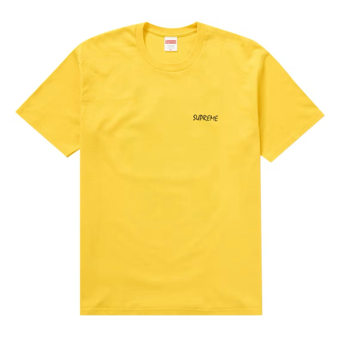 Supreme 'Black Cat' T-Shirt (SS24) - Size XL - Yellow
