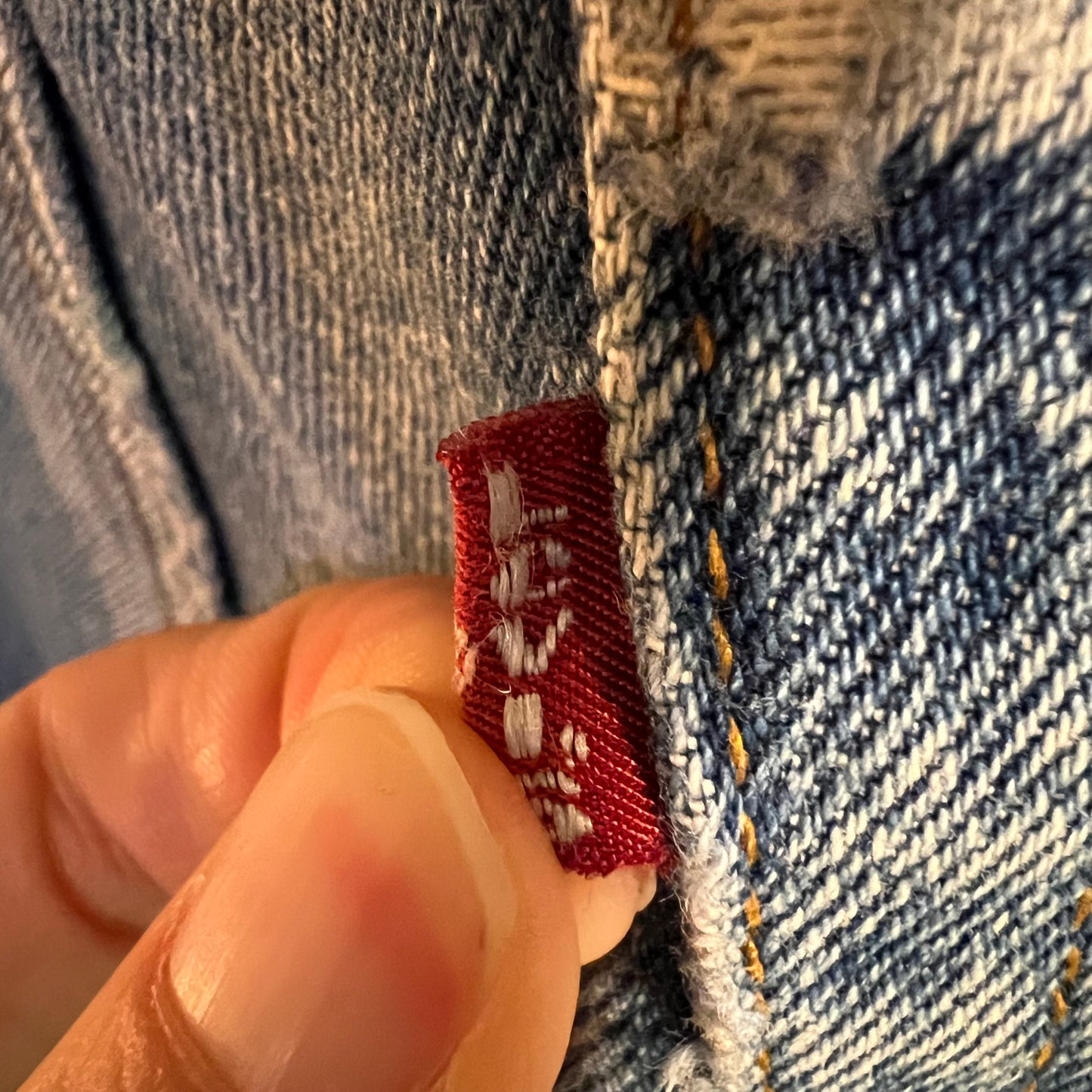 Vintage 1980's Levi's 501xx Button Fly Denim Jean - Size 34" x 33" - Made In USA - 100% Cotton