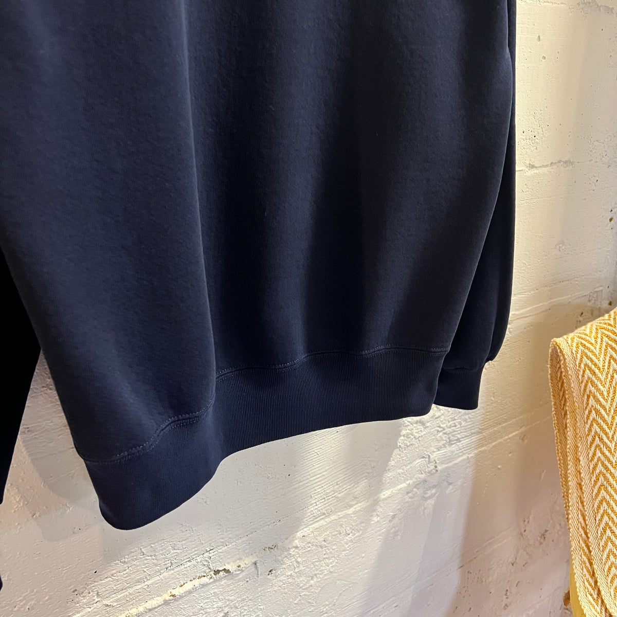Vintage 90’s Russell Athletic Oswego State University, NY Crewneck Sweatshirt - Size Large - Made In USA - Navy/Yellow/White