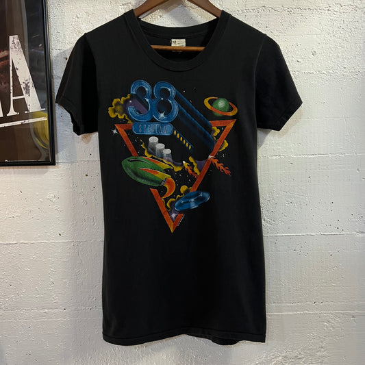 Vintage 1892 38 Special ‘Special Forces World Tour’ Single Stitch Graphic T-Shirt - Size Medium - Made In USA - Black/Multicolor