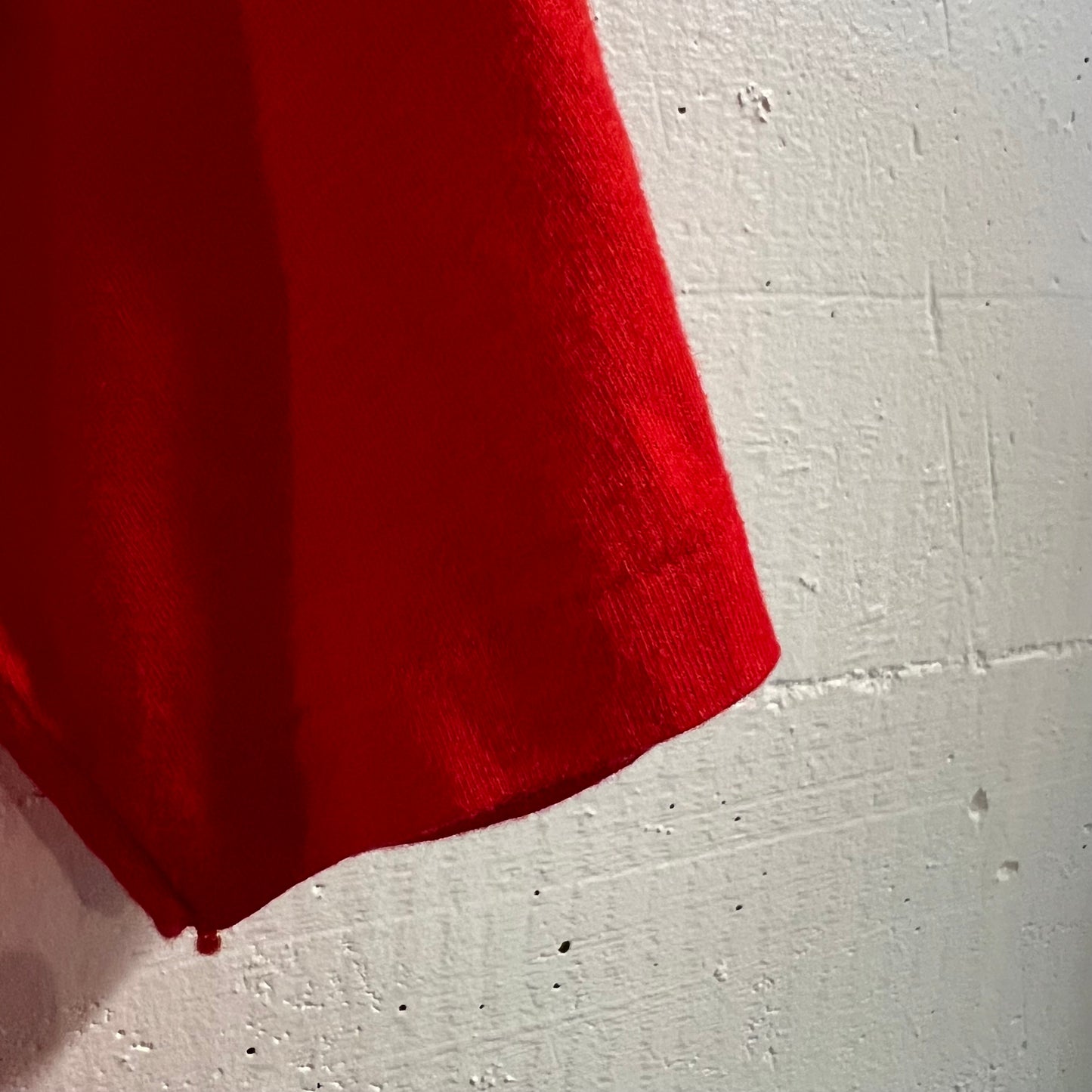 True Vintage 1970's Hanes Single Stitch Funny Saying T-Shirt - Size Medium - Made In USA - Red