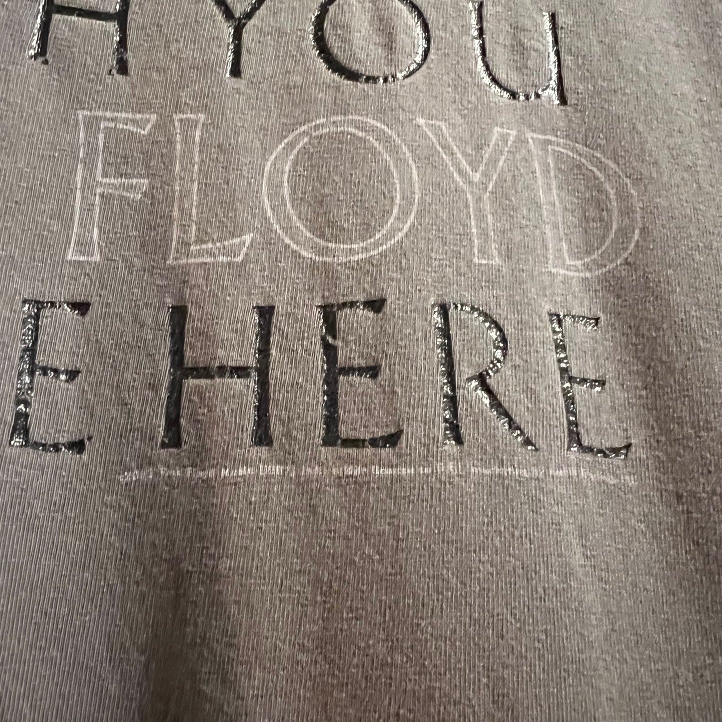 Vintage 2005 Pink Floyd ‘Wish You Were Here’ Band T-Shirt - Size Large - Faded Black/Grey