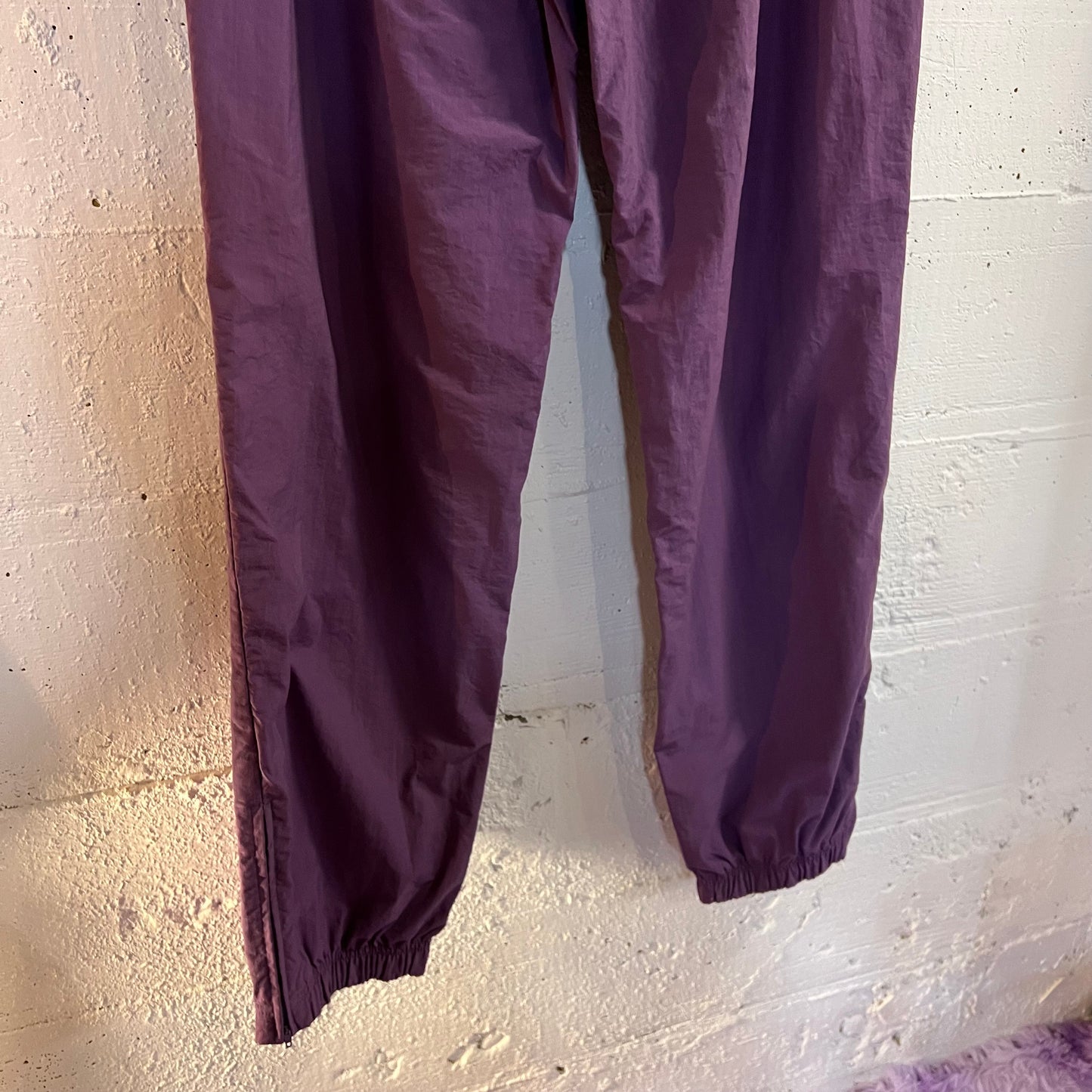 Vintage 90's JCPenney U.S. Olympics Embroidered Fleece Lined Track Pants - Size Medium - Aubergine