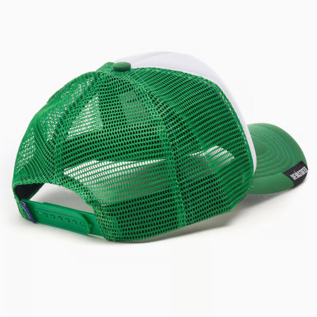 *New* Deva States 'Cedric' Trucker Cap - O/S - Green