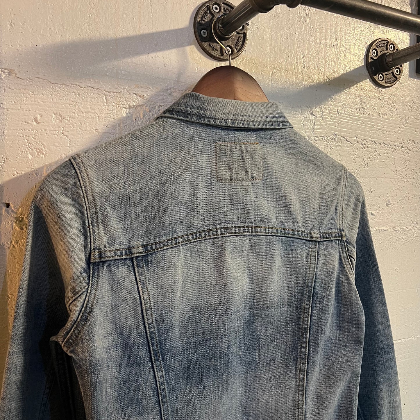 Vintage 2000's True Religion Denim Jacket - Size XS - Light Wash Denim