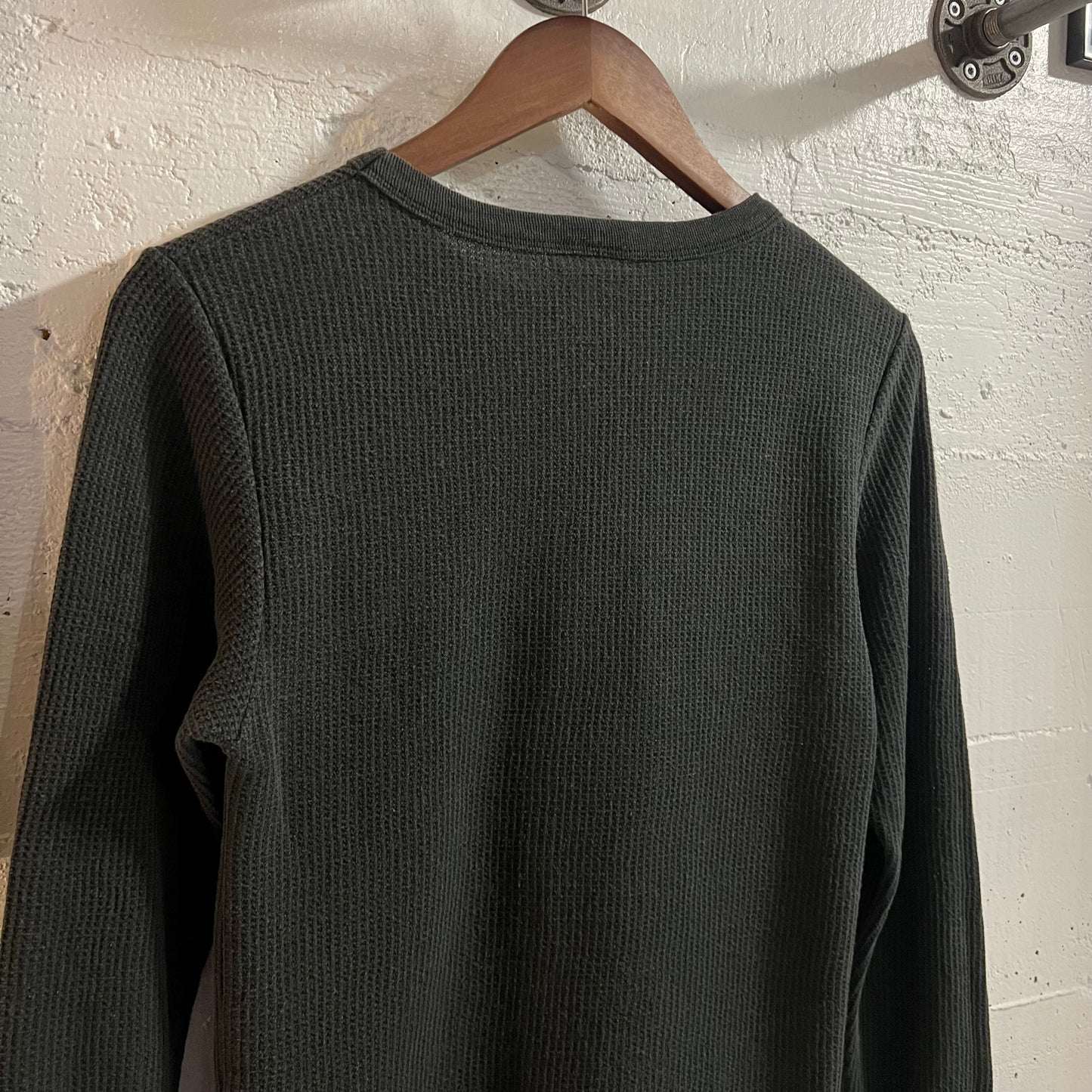 Vintage 90’s Bob Marley ‘Get Up Stand Up’ Long Sleeve Thermal T-Shirt - Size Large - Black/Multi