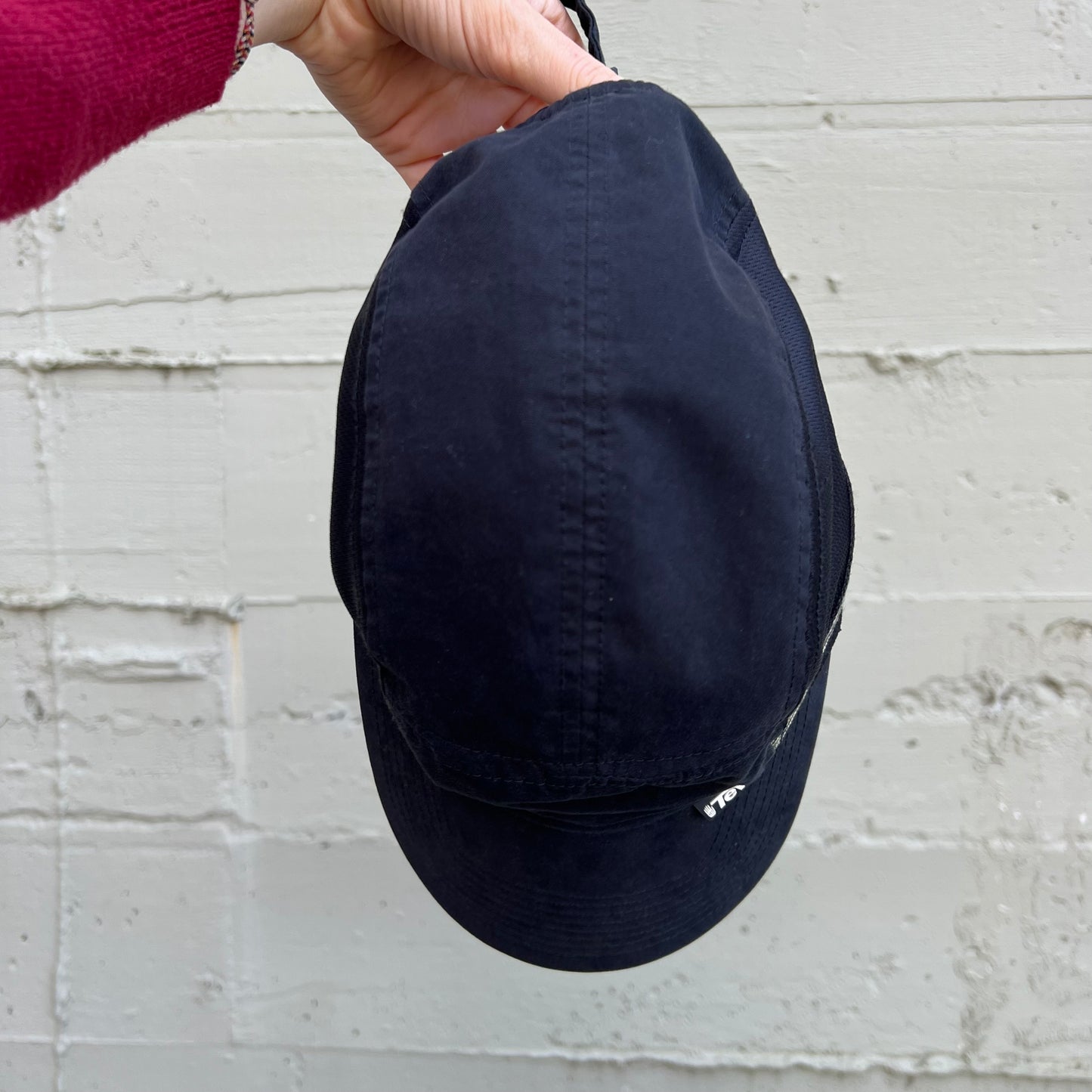 Vintage Teva 5-Panel Mesh Hiking Camp Cap - O/S - Black/Multi