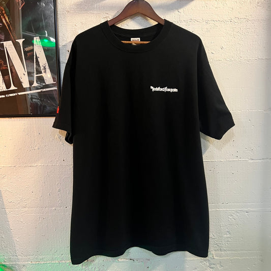 Vintage Y2K Rockford Fosgate Amplifiers 25th Anniversary '25 to Life' Promo T-Shirt - Size XL - Black/Red
