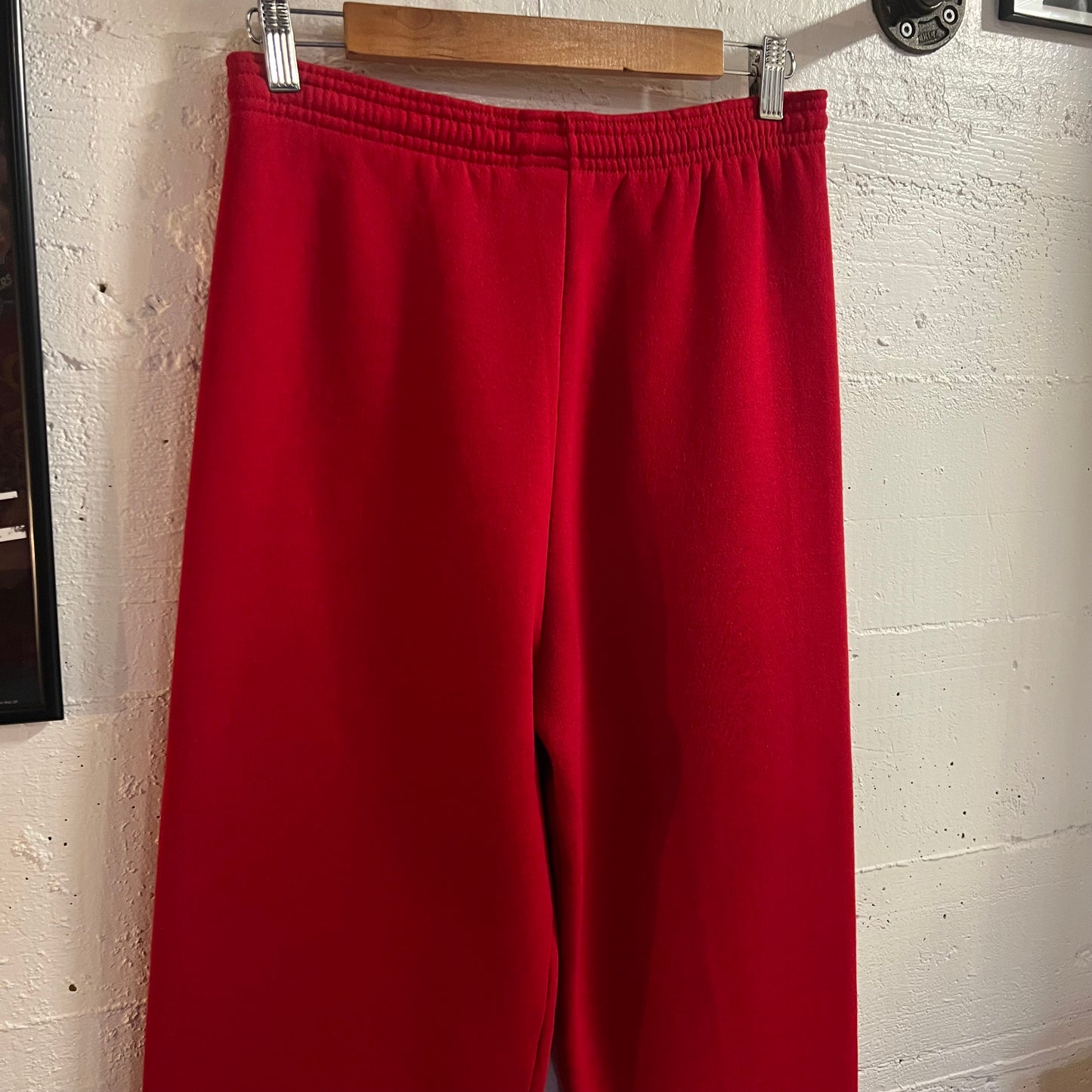 Vintage 90's JCPenney U.S. Olympics Cotton Blend Sweatpants - Size Medium - Made In USA - Red
