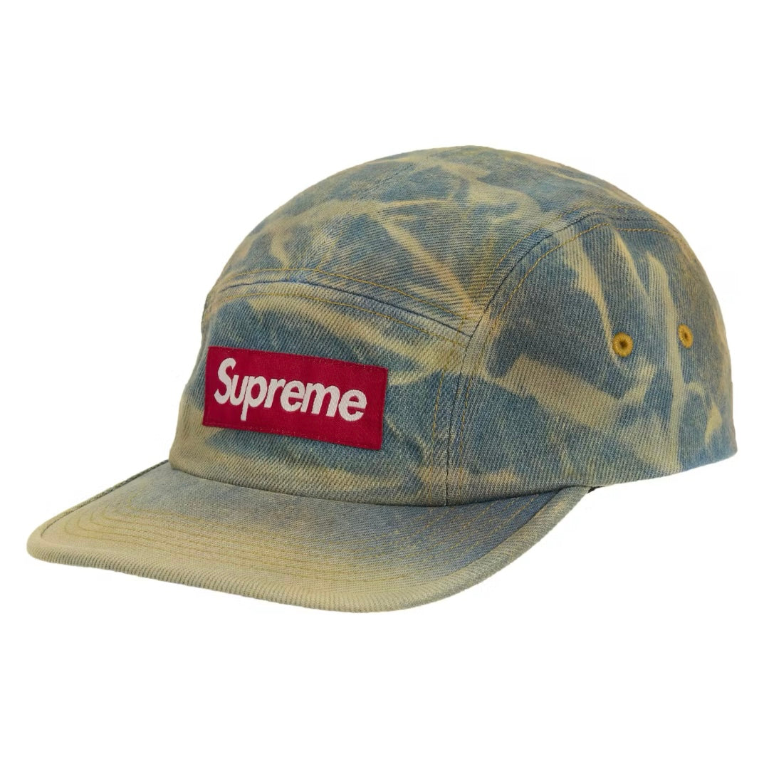 *New* Supreme Denim Camp Cap 'Dirty' - O/S - FW25