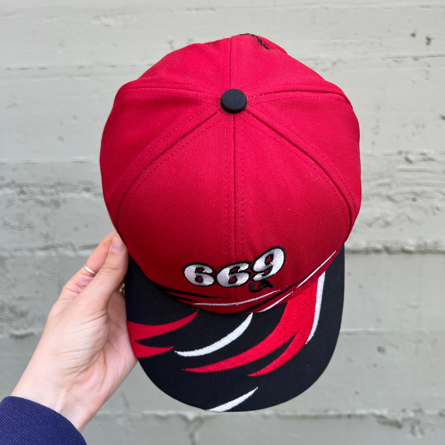 Vintage 90's UA Local 669 'Union Dues' Snapback Sharktooth Style Snapback - O/S - Union Made In The USA