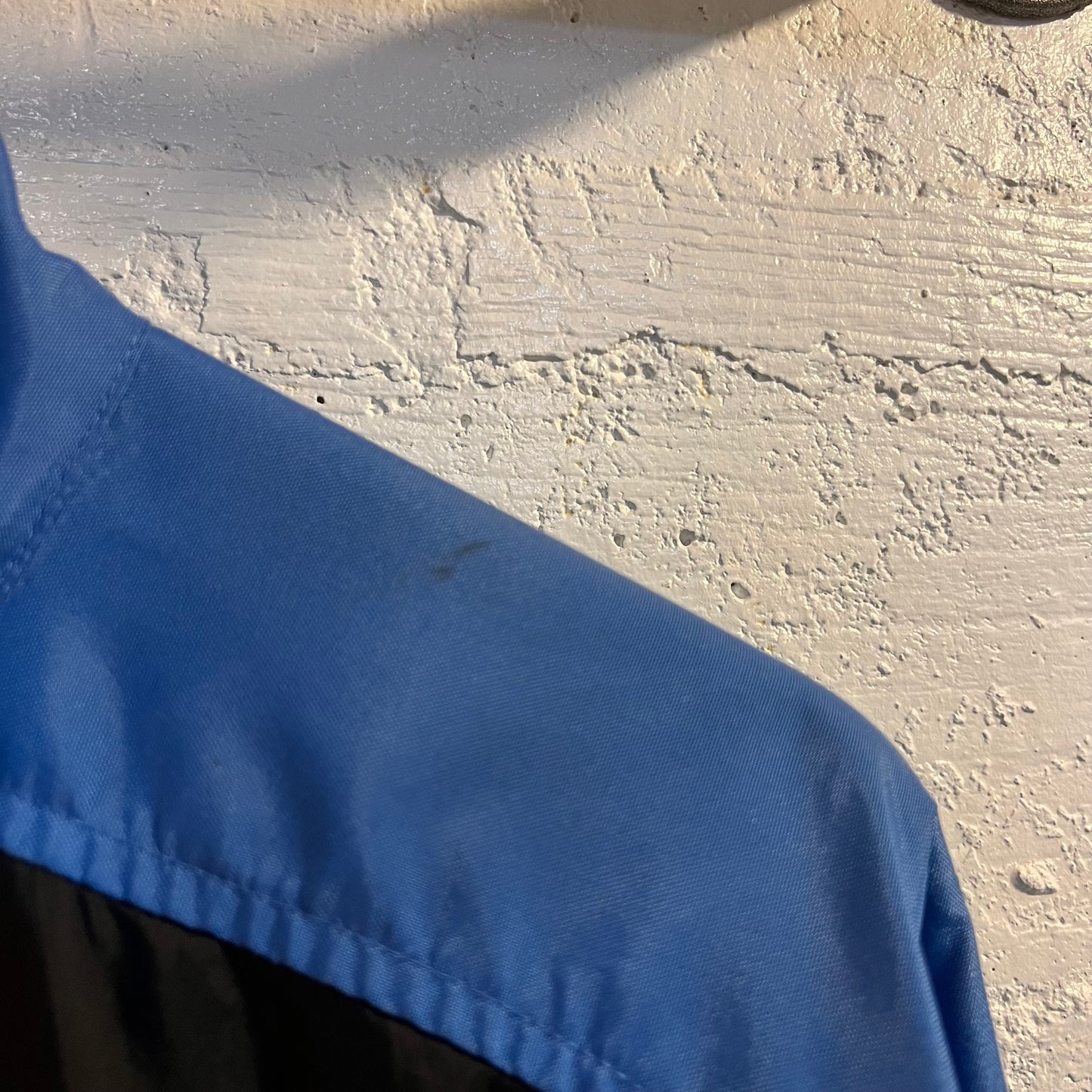 Vintage Embroidered Nike 1/4 Zip Windbreaker Jacket - Size Youth XL - Black/Blue/Orange