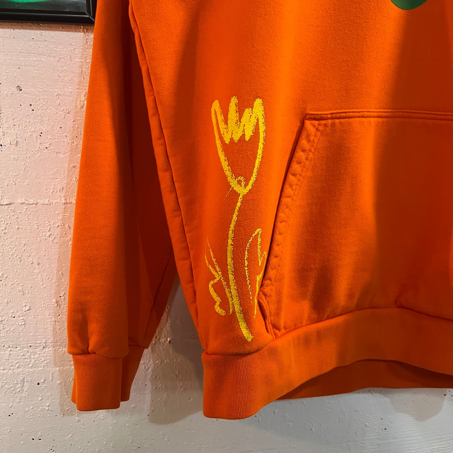 Adidas Sean Wotherspoon Adventure Superturf Hooded Sweatshirt - Size Small - Orange/Multicolor