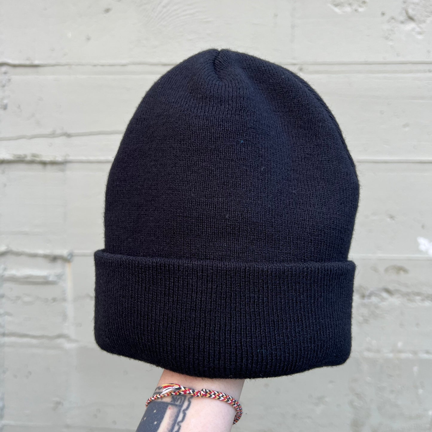 Vintage 90's Green Bay Packers Embroidered 'G' Logo Watch Cap Style Cuff Beanie - O/S - Black/Green/Yellow