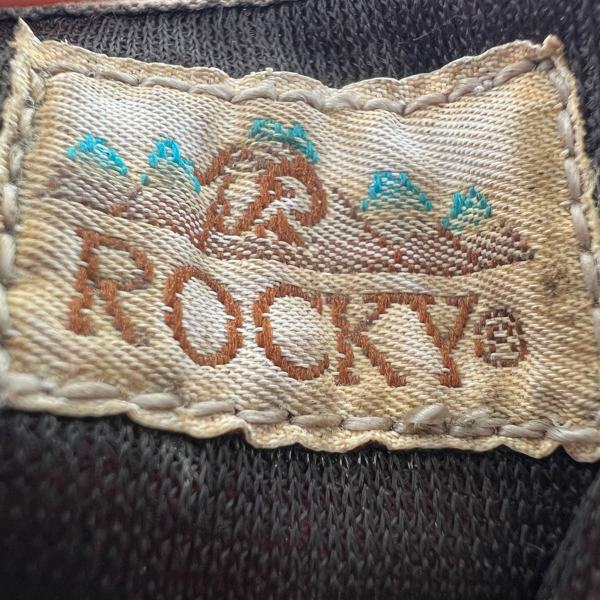 Vintage Rocky Boots Hiking Boot - Size 8M/9.5W - Red/Gray - Made In USA