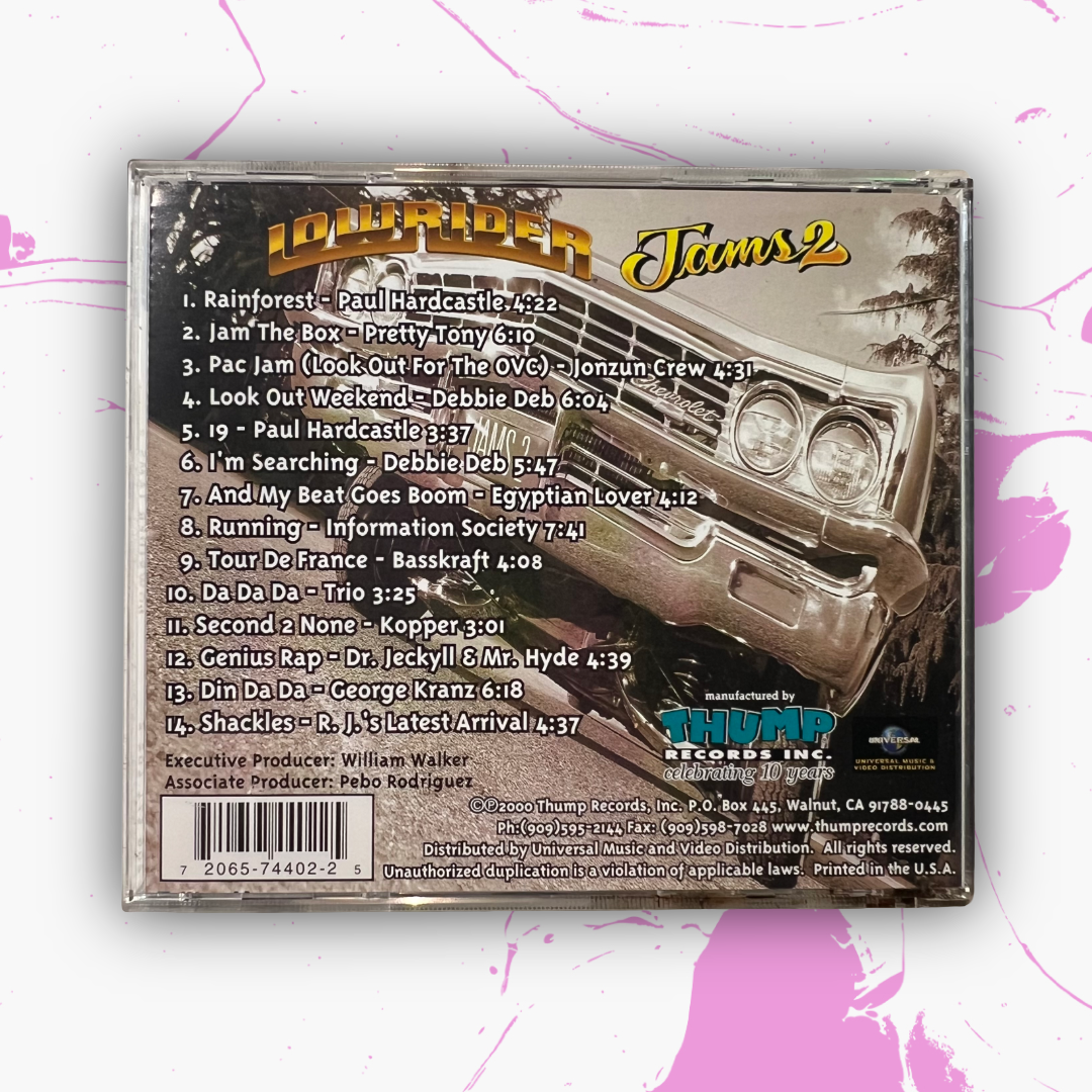 Vintage 2000 Lowrider 'Jams 2' CD
