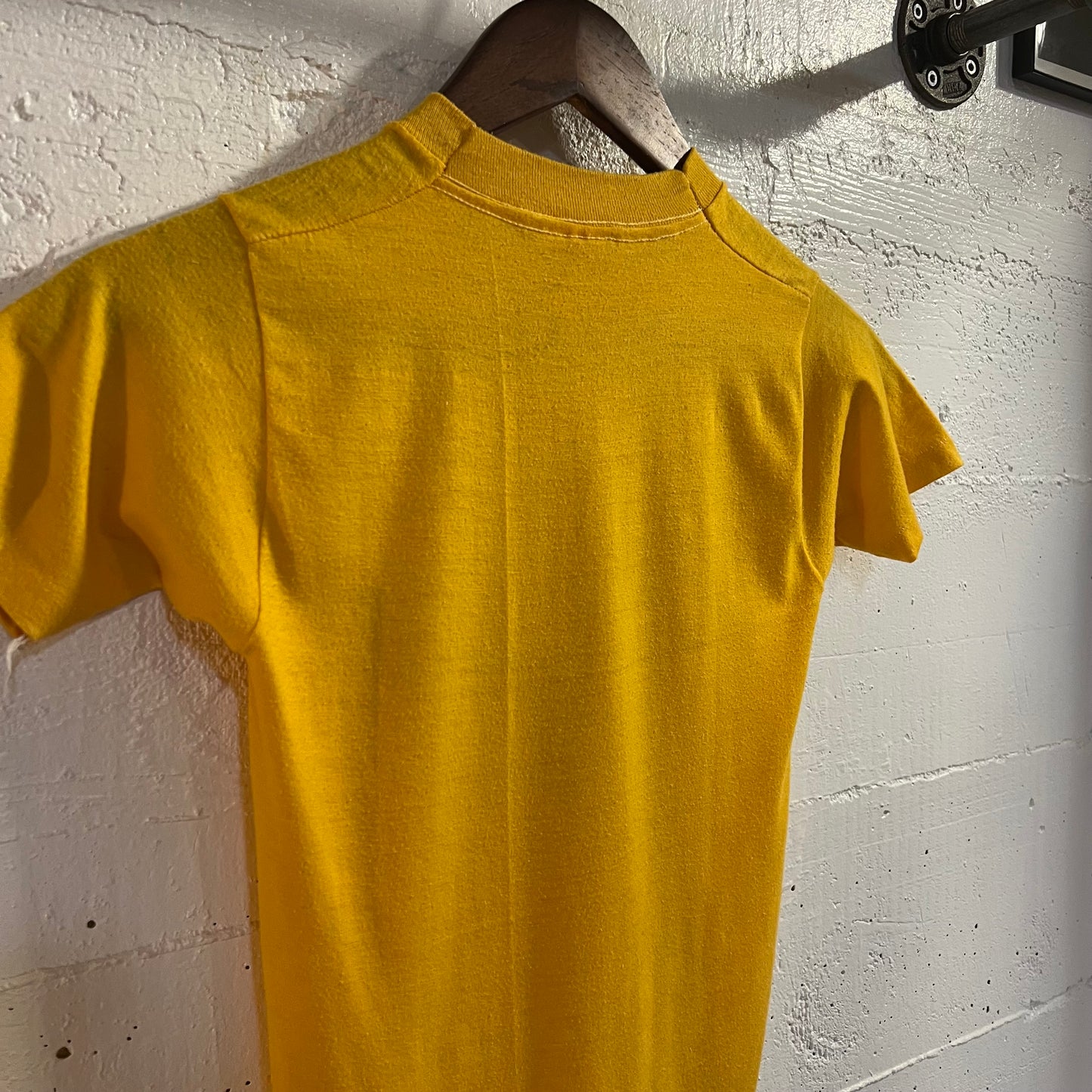 Vintage 80’s Screen Stars Virginia Beach Single Stitch Baby T-Shirt - Size Youth M/L - Made In USA - Yellow