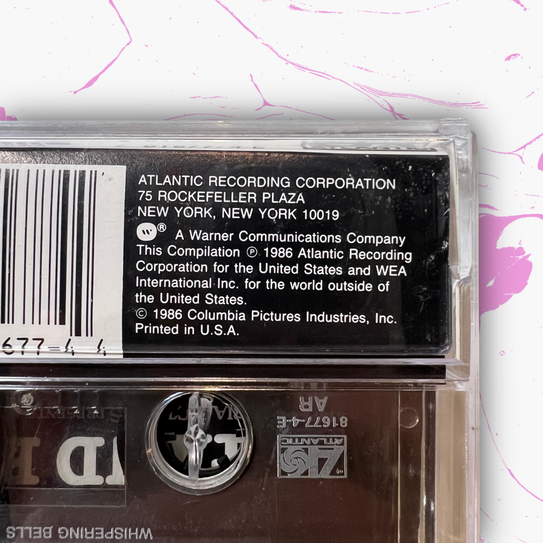 Vintage 1986 Stand By Me 'Original Motion Picture Soundtrack' Cassette Tape