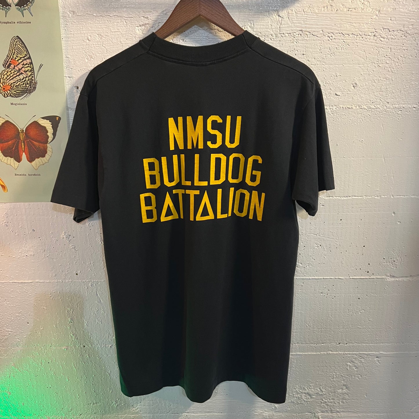 Vintage 90's U.S. Army Bulldog Battalion T-Shirt - Size Large - Made In USA - Single Stitch