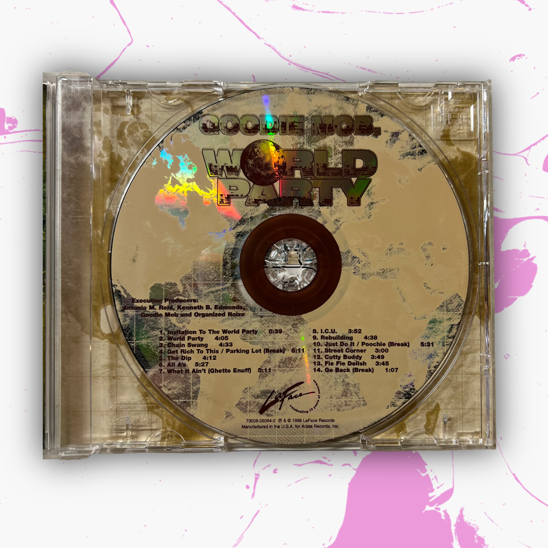 Vintage 1999 Goodie Mob. 'World Party' CD