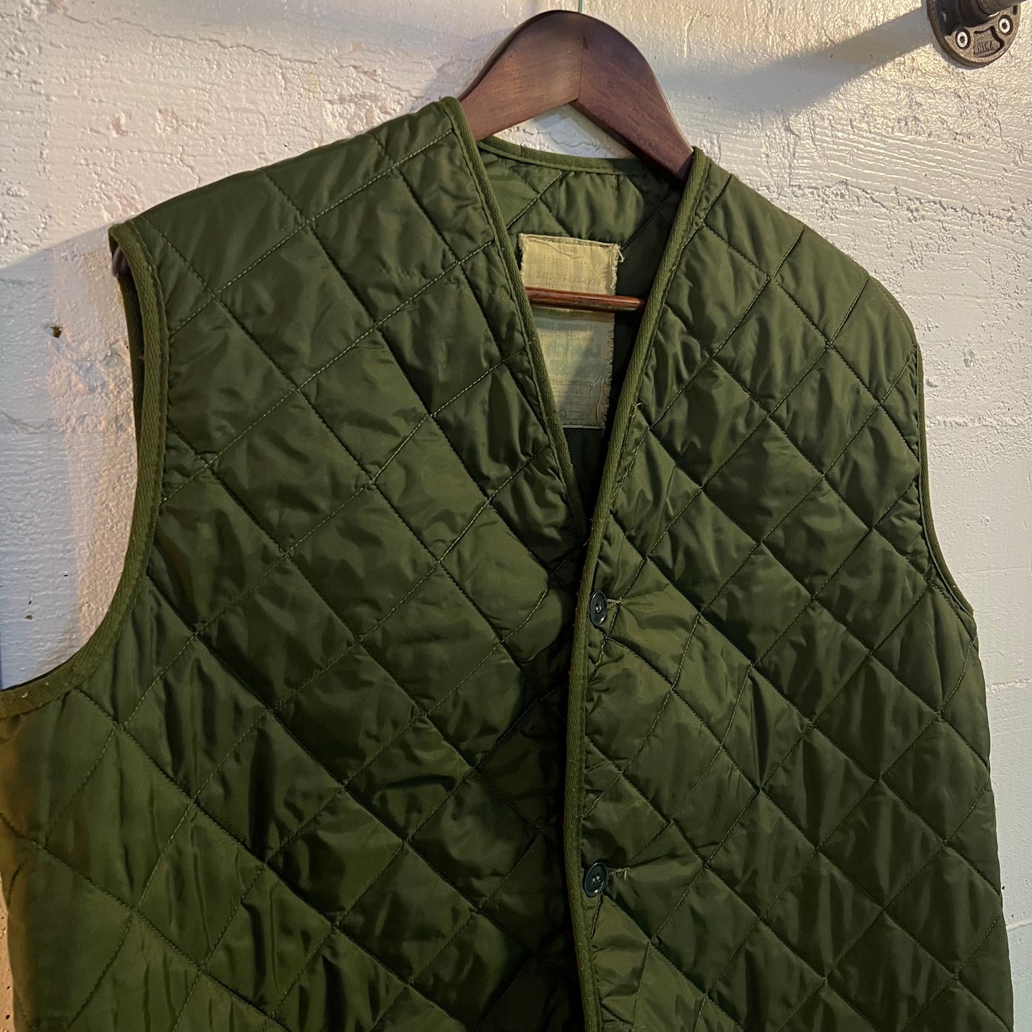 True Vintage 1970's British Army 1968 Pattern Combat Smock Liner - Size 160 (S/M) - Made In UK