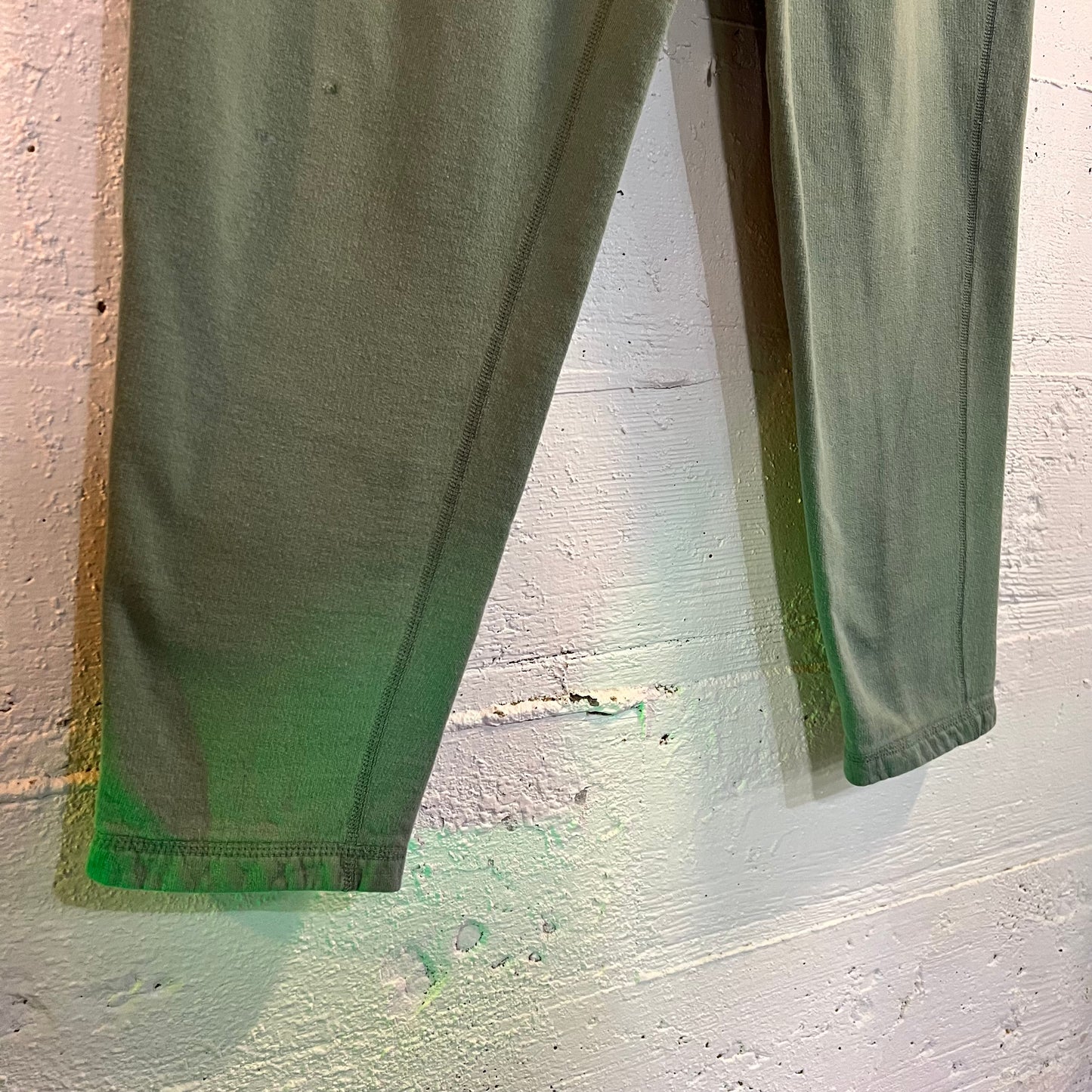 Vintage Cottage Essentials Elastic Waist Sweatpants - Size Medium - Teal