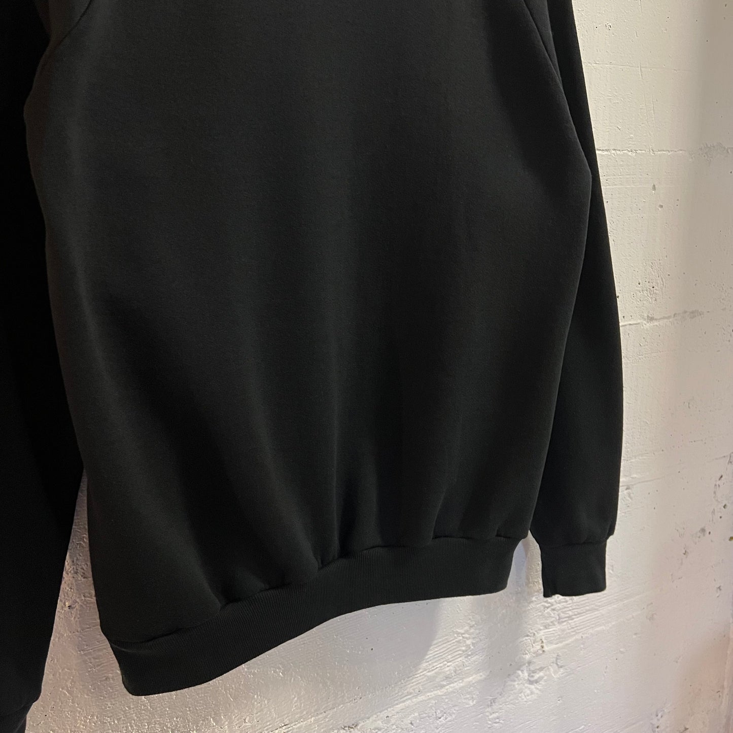 Vintage 80’s/90’s Long Beach, WA State Kite Festival Raglan Sleeve Crewneck Sweatshirt - Size Large - Made In USA - Black/White/Multi