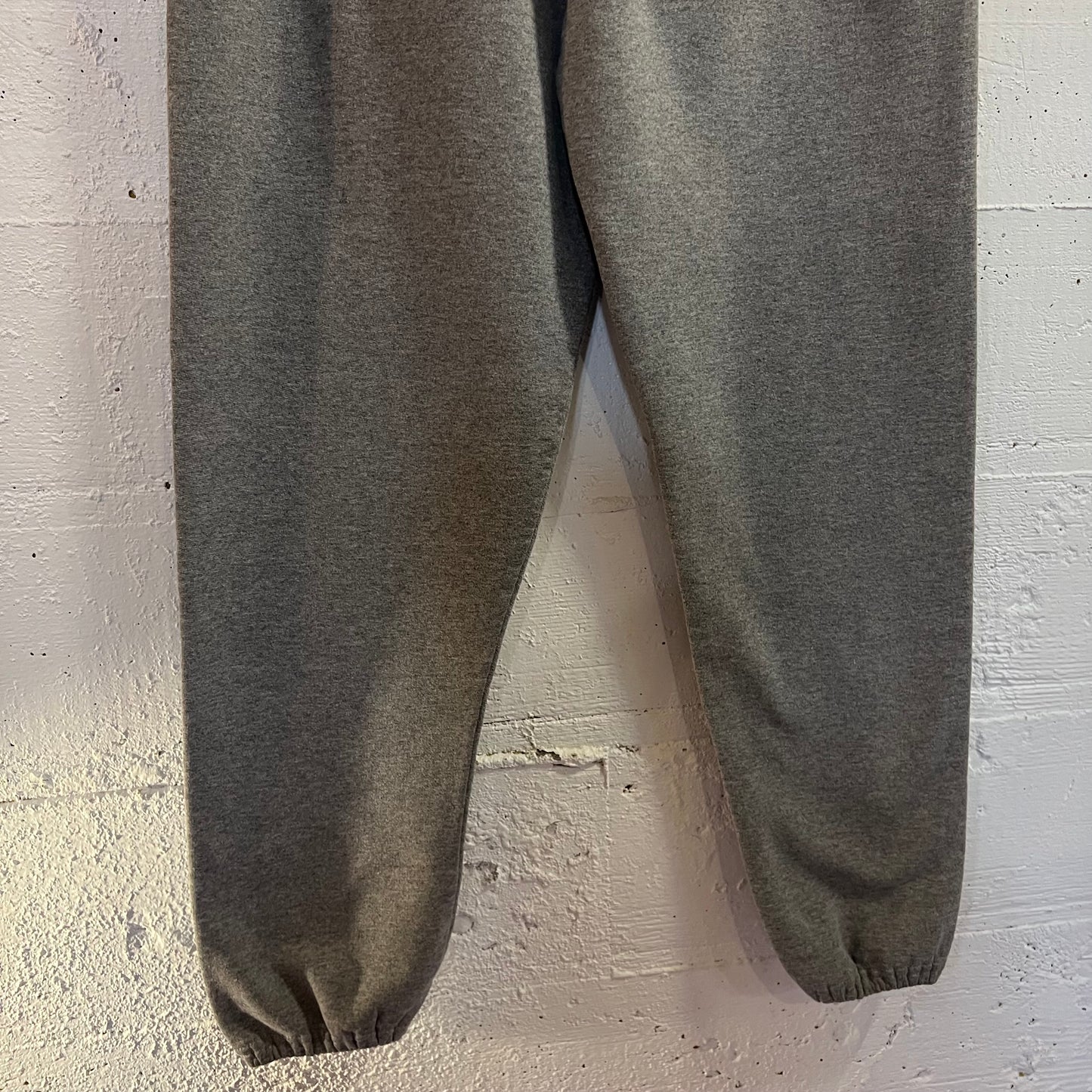 Vintage Jerzees Super Sweats Adjustable Waist Sweatpants - Size Medium - Heather Grey