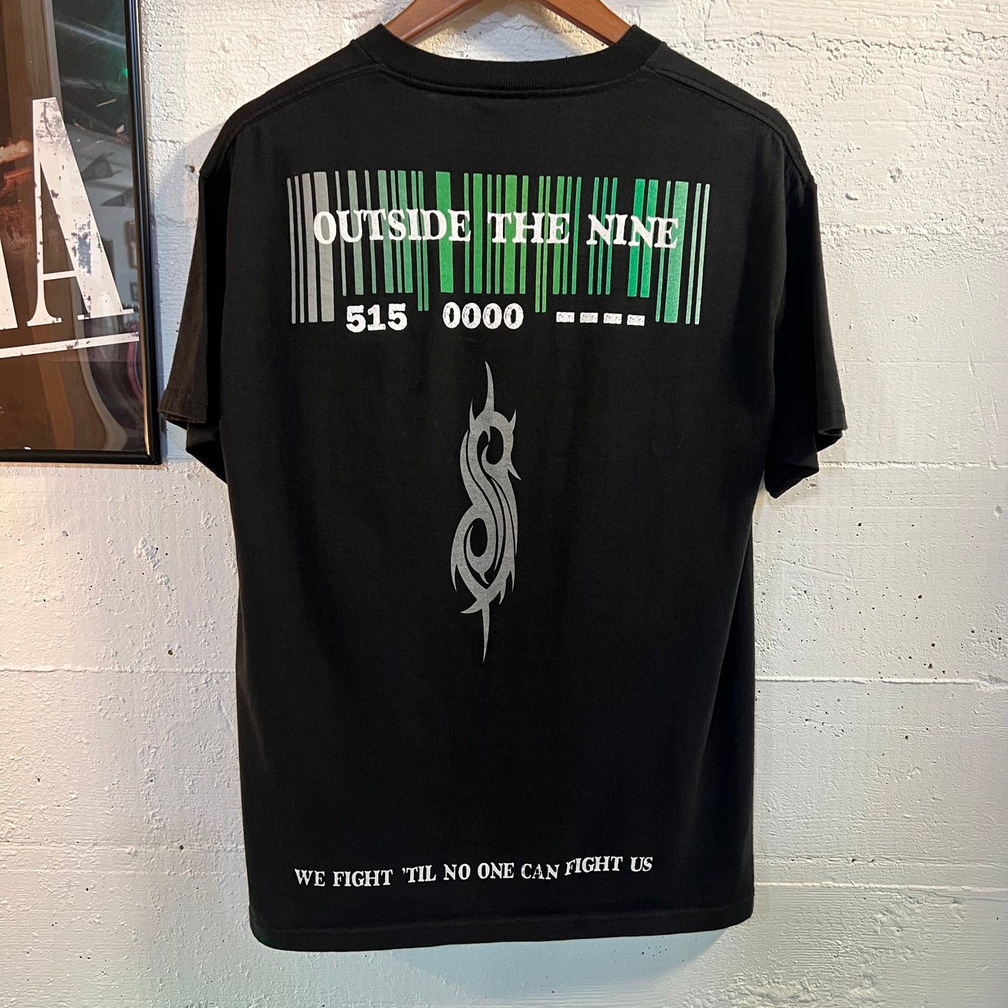 Vintage Slipknot ‘Outside The Nine’ Graphic T-Shirt - Size Medium - Black/Multi