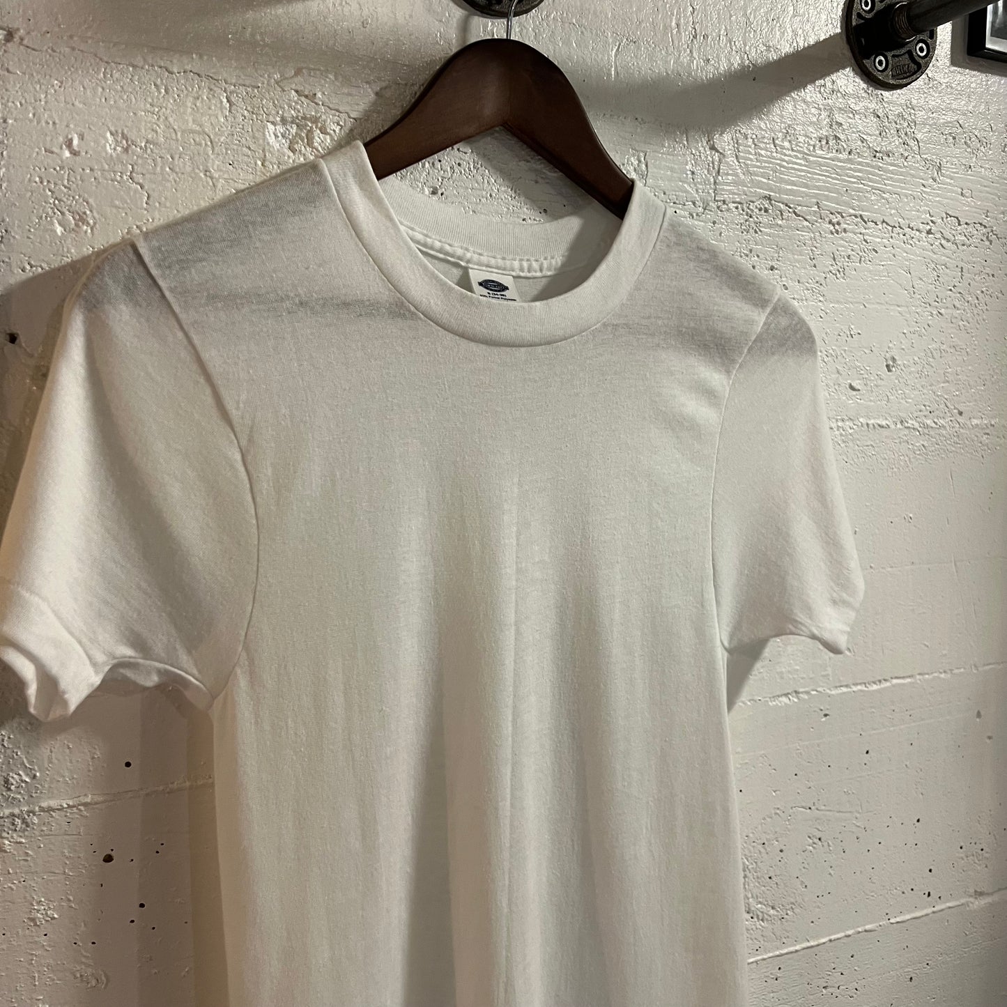 Vintage 80’s Towncraft JCPenney Single Stitch Blank T-Shirt - Size Small - Made In The USA - White