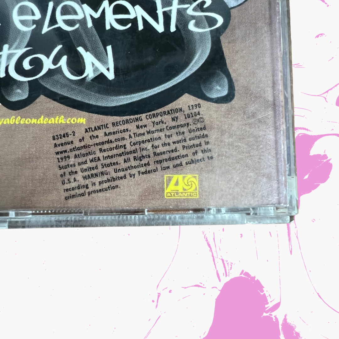 Vintage 1999 P.O.D “The Fundamental Elements Of Southtown’ CD