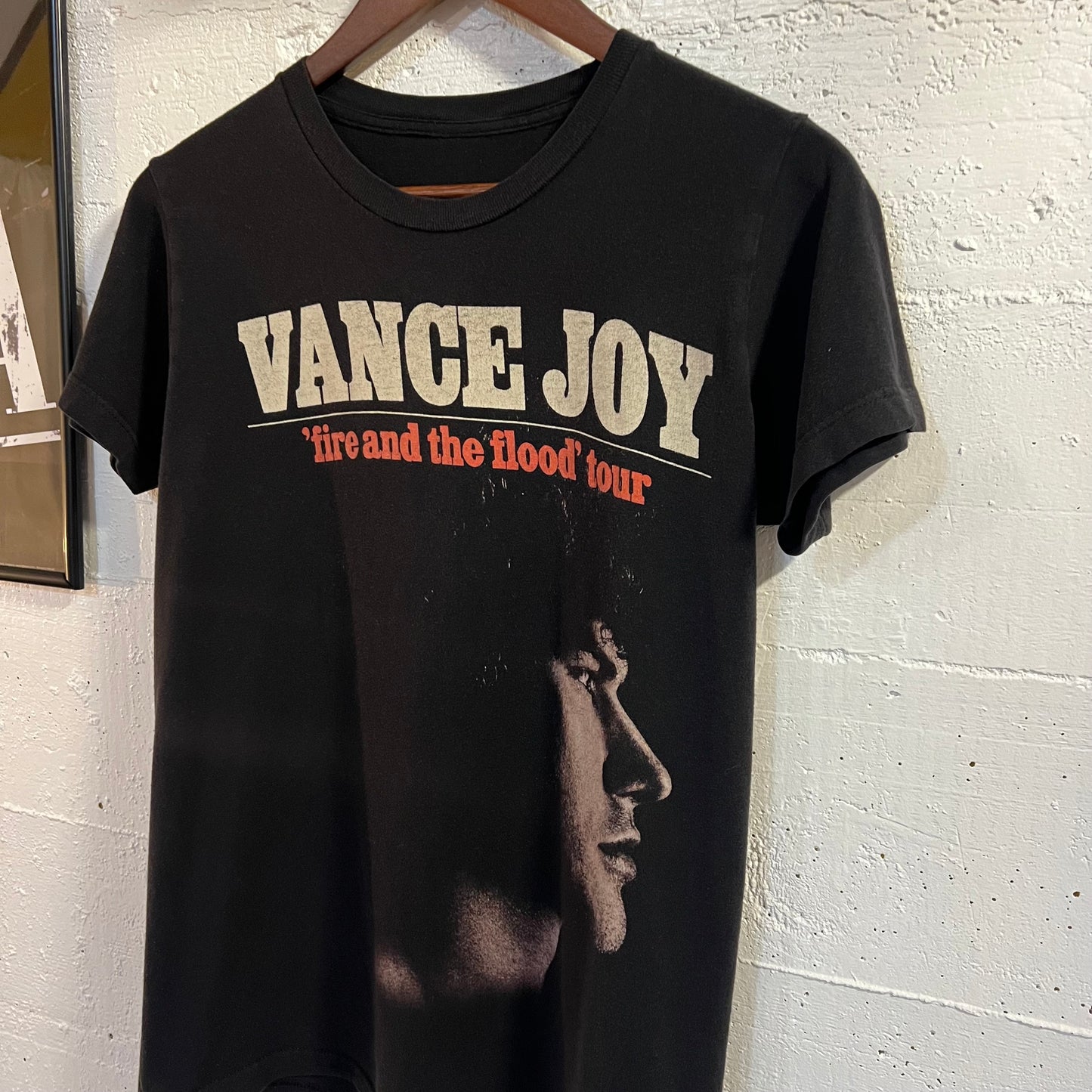 2016 Vance Joy ‘Fire And The Flood’ Tour Baby T-Shirt - Size Medium - Black