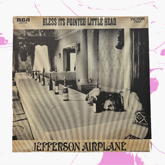 Vintage 1969 Jefferson Airplane 'Bless Its Pointed Little Head' Vinyl Record