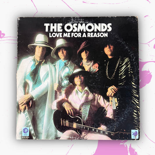 Vintage 1974 The Osmonds ‘Love Me For A Reason’ Vinyl Record
