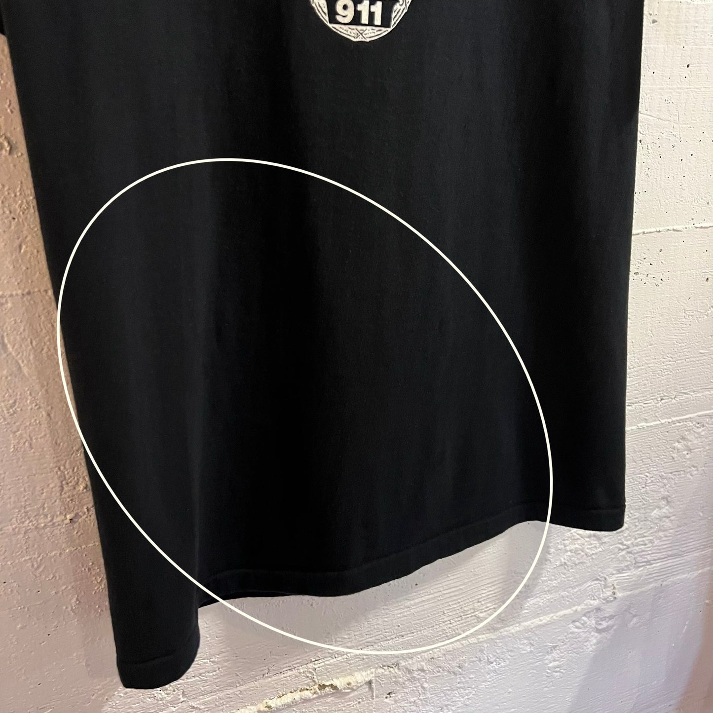 Vintage 90’s LAPD Los Angeles Police Single Stitch T-Shirt - Size Large - Made In USA - Black/White