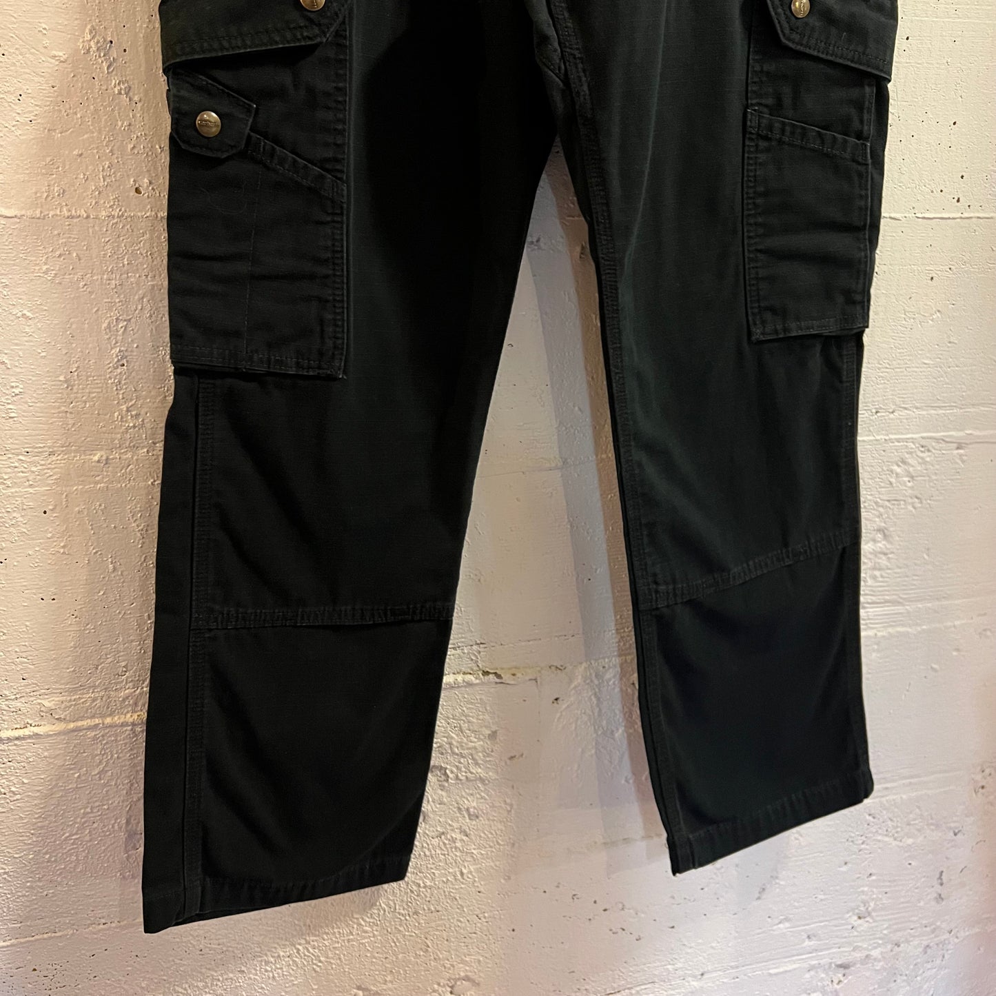 Carhartt Relaxed Fit Ripstop Double Knee Carpenter Pant - Size 34" x 30" - 100% Cotton - B342-BLK