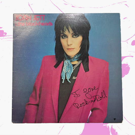 Vintage 1981 Joan Jett & The Blackhearts 'I Love Rock 'N' Roll' Vinyl Record