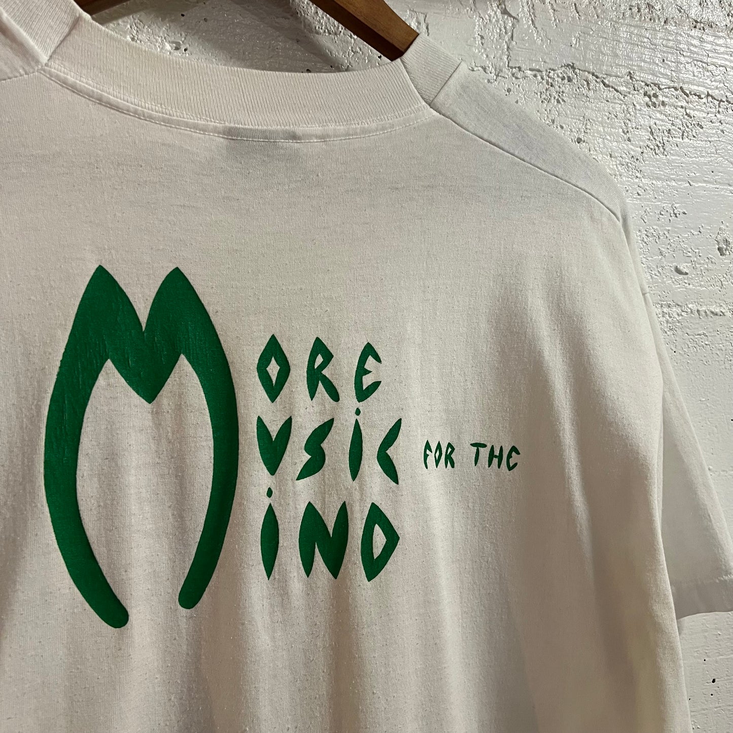Vintage 90's MG & The Keys Peace Flower Single Stitch Band T-Shirt - Size XL - Made In USA - White