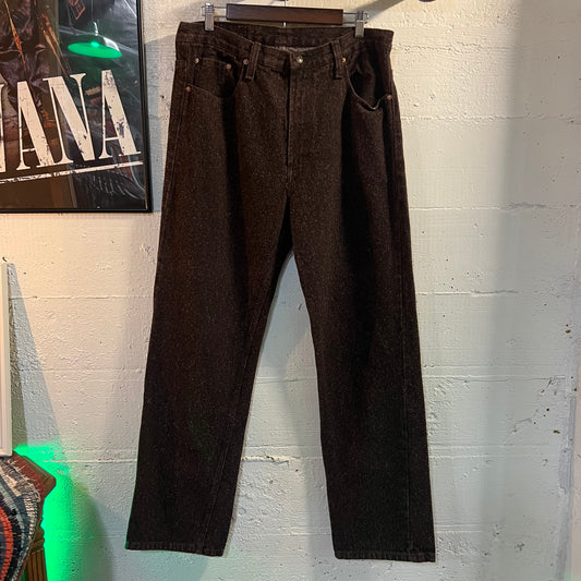 Vintage 2000's Other Clothing XXX Jeans - Size 34" - Made In Mexico - Natural Cotton/Brown