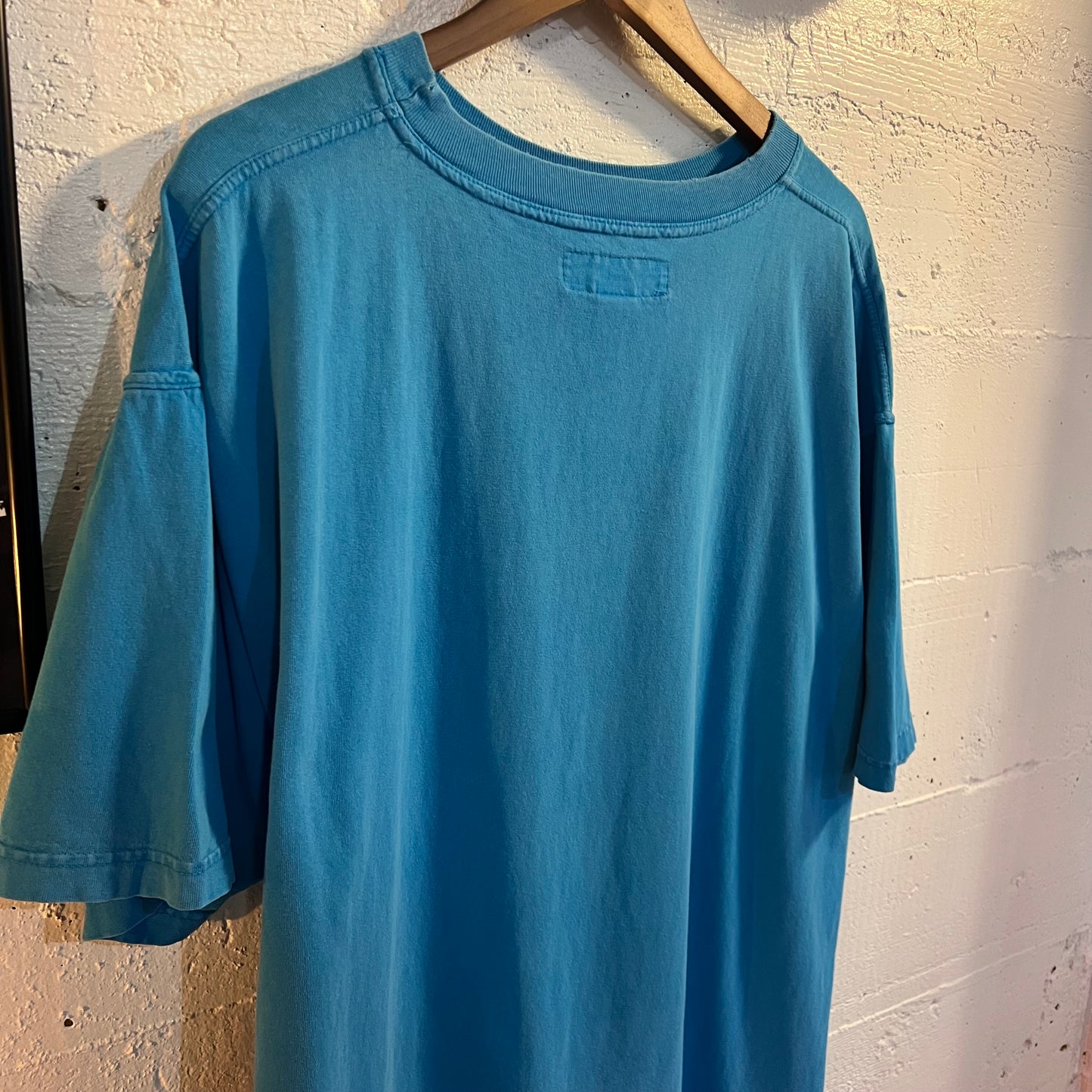 Vintage 90’s Distressed B.U.M Equipment T-Shirt - Size XL - Blue/White