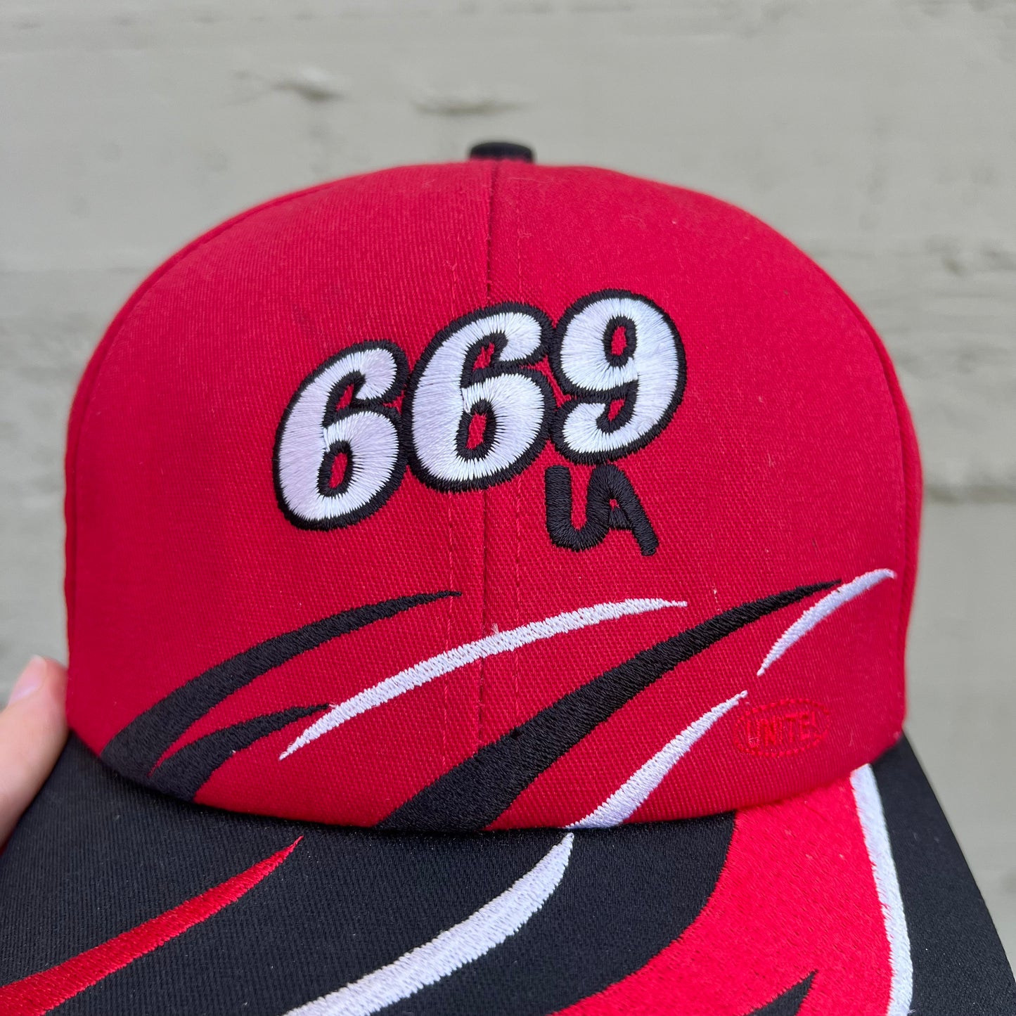Vintage 90's UA Local 669 'Union Dues' Snapback Sharktooth Style Snapback - O/S - Union Made In The USA
