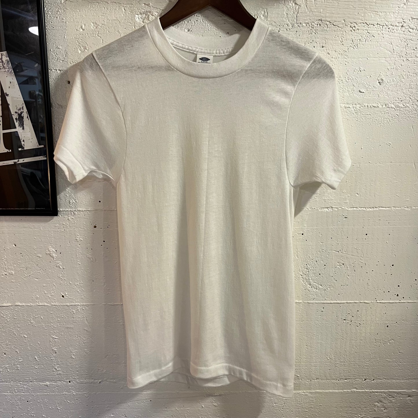 Vintage 80’s Towncraft JCPenney Single Stitch Blank T-Shirt - Size Small - Made In The USA - White