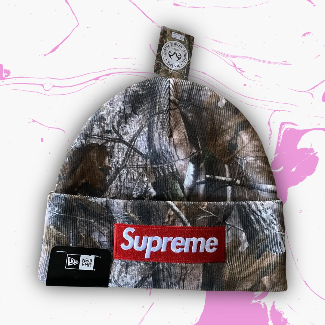 *New* Supreme New Era Box Logo Beanie (FW25) 'Realtree AP Camo' - O/S