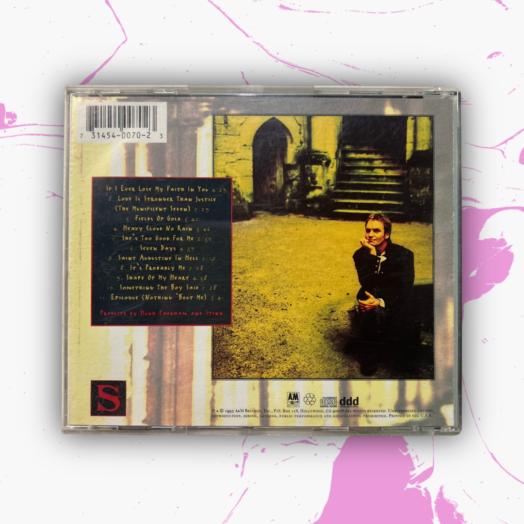 Vintage 1993 Sting 'Ten Summoner's Tales' CD