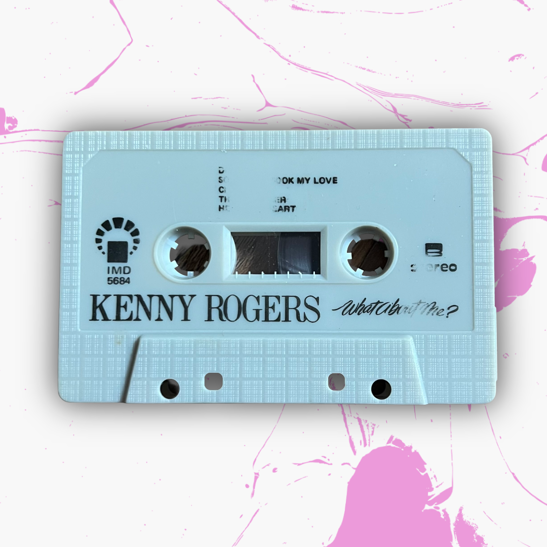 Vintage 1980 The Kenny Rogers ‘Singles Album’ Cassette Tape