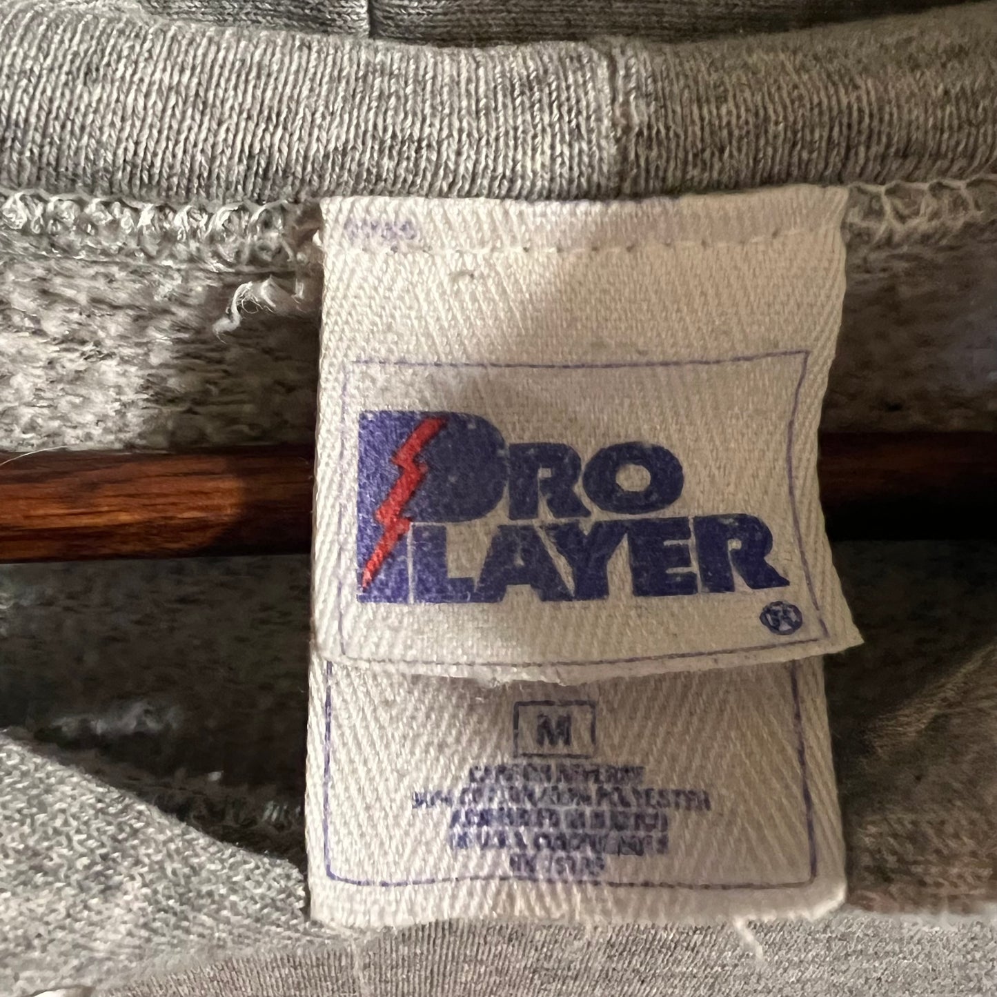 Vintage 1995 Pro Player Green Bay Packers NFL Hoodie Sweatshirt - Size Medium - Heather Grey/Green/Yellow/White
